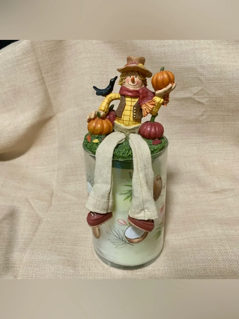 Yankee Candle burned approximately